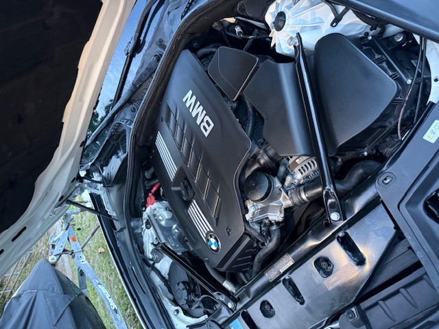 Engine bay cleaning result